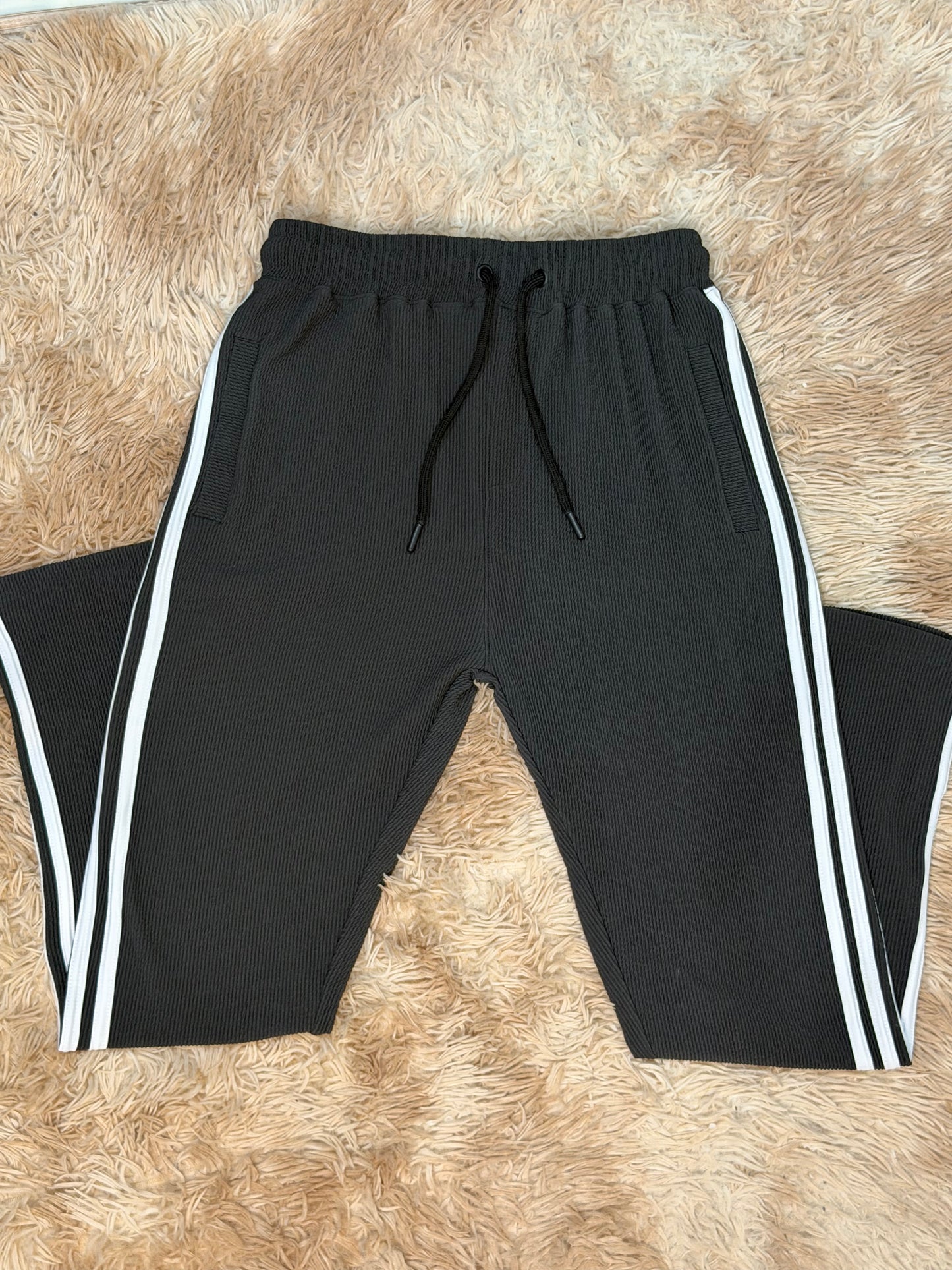 GREY COLAR HALF ZIP ADIDAS TRACKSUIT FOR MEN'S