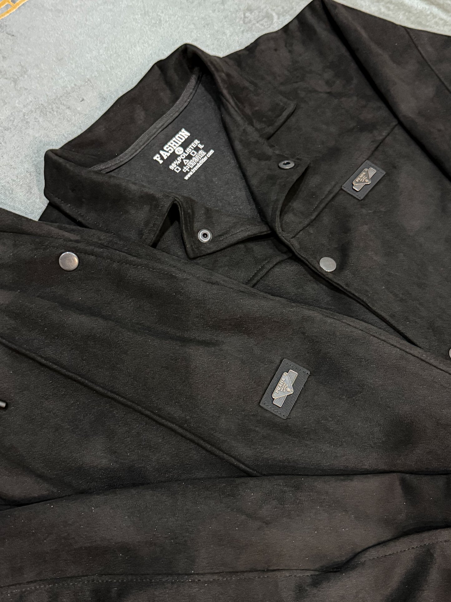 BLACK BURBERRY SWEET SCUBA TRACKSUIT FOR MEN,S